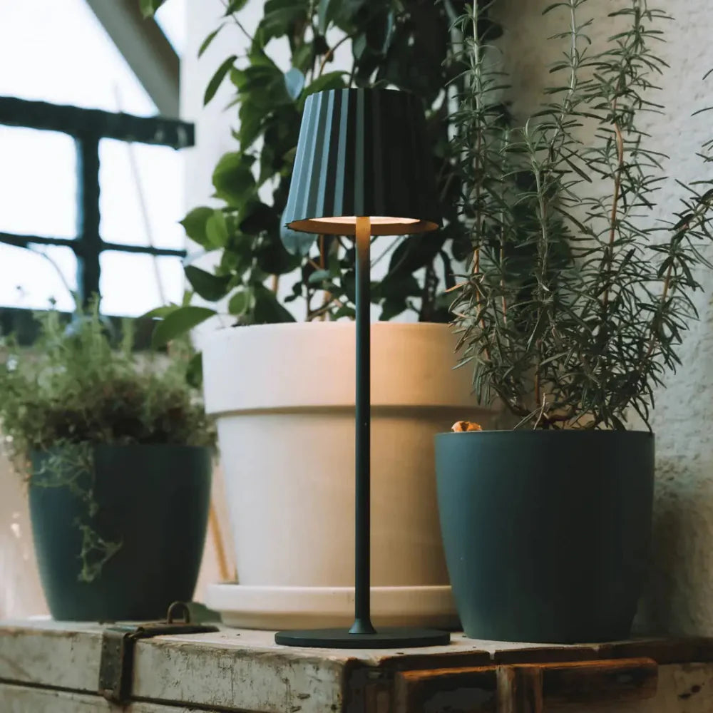 Portable Dimmable Table Lamp – Rechargeable Cordless Indoor/Outdoor Lighting with Touch Control, 12-Hour Battery Life, IP54 Waterproof 2