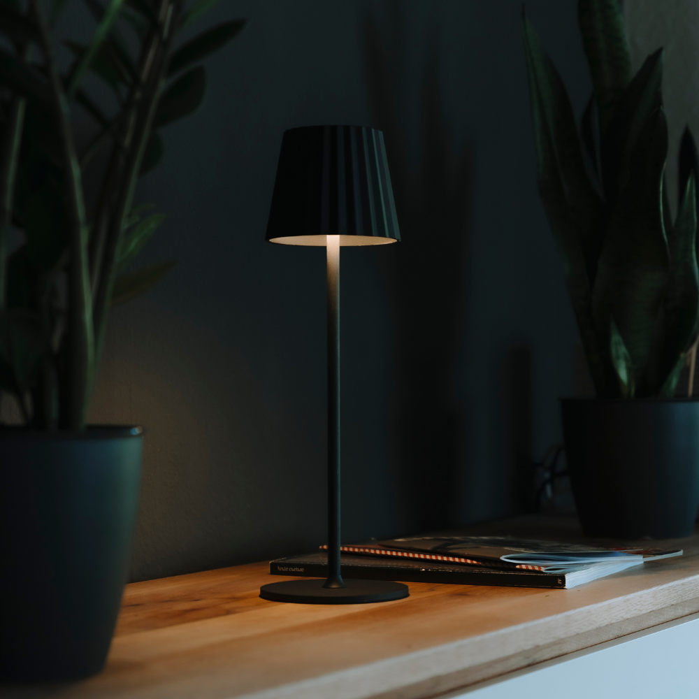 Portable Dimmable Table Lamp – Rechargeable Cordless Indoor/Outdoor Lighting with Touch Control, 12-Hour Battery Life, IP54 Waterproof 3