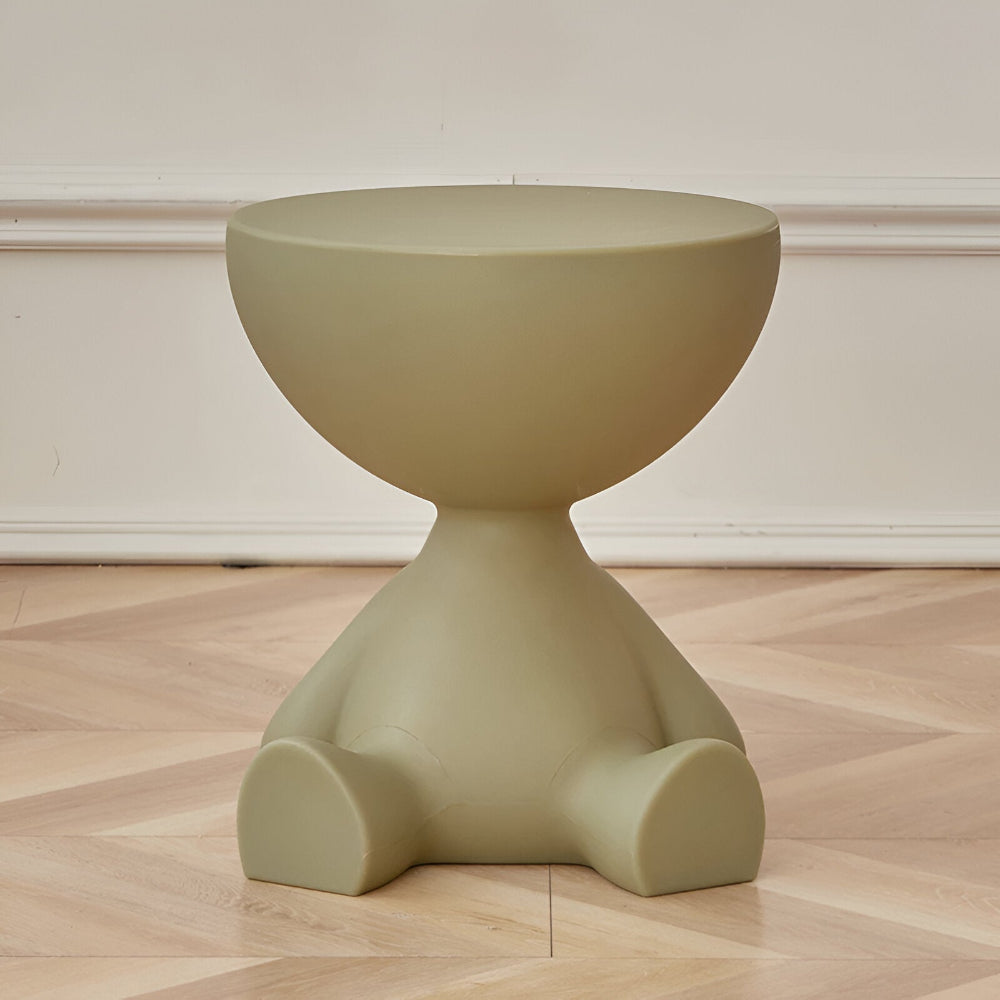 Luxurious Round Coffee Table with Geometric Base – Modern Indoor Centerpiece for Living Room and Lounge 11