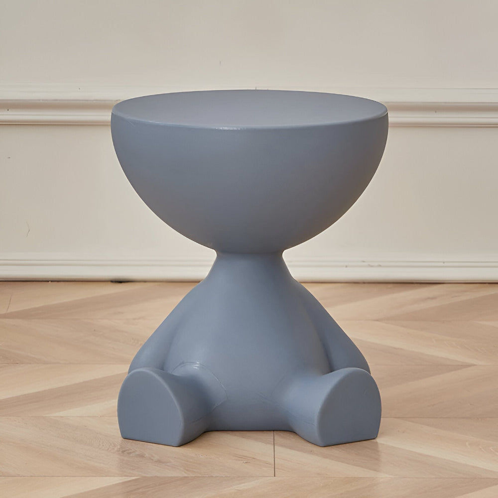 Luxurious Round Coffee Table with Geometric Base – Modern Indoor Centerpiece for Living Room and Lounge 12