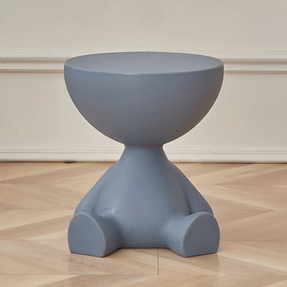 Luxurious Round Coffee Table with Geometric Base – Modern Indoor Centerpiece for Living Room and Lounge 12