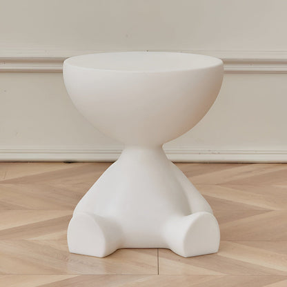 Luxurious Round Coffee Table with Geometric Base – Modern Indoor Centerpiece for Living Room and Lounge 14