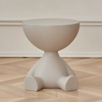 Luxurious Round Coffee Table with Geometric Base – Modern Indoor Centerpiece for Living Room and Lounge 15