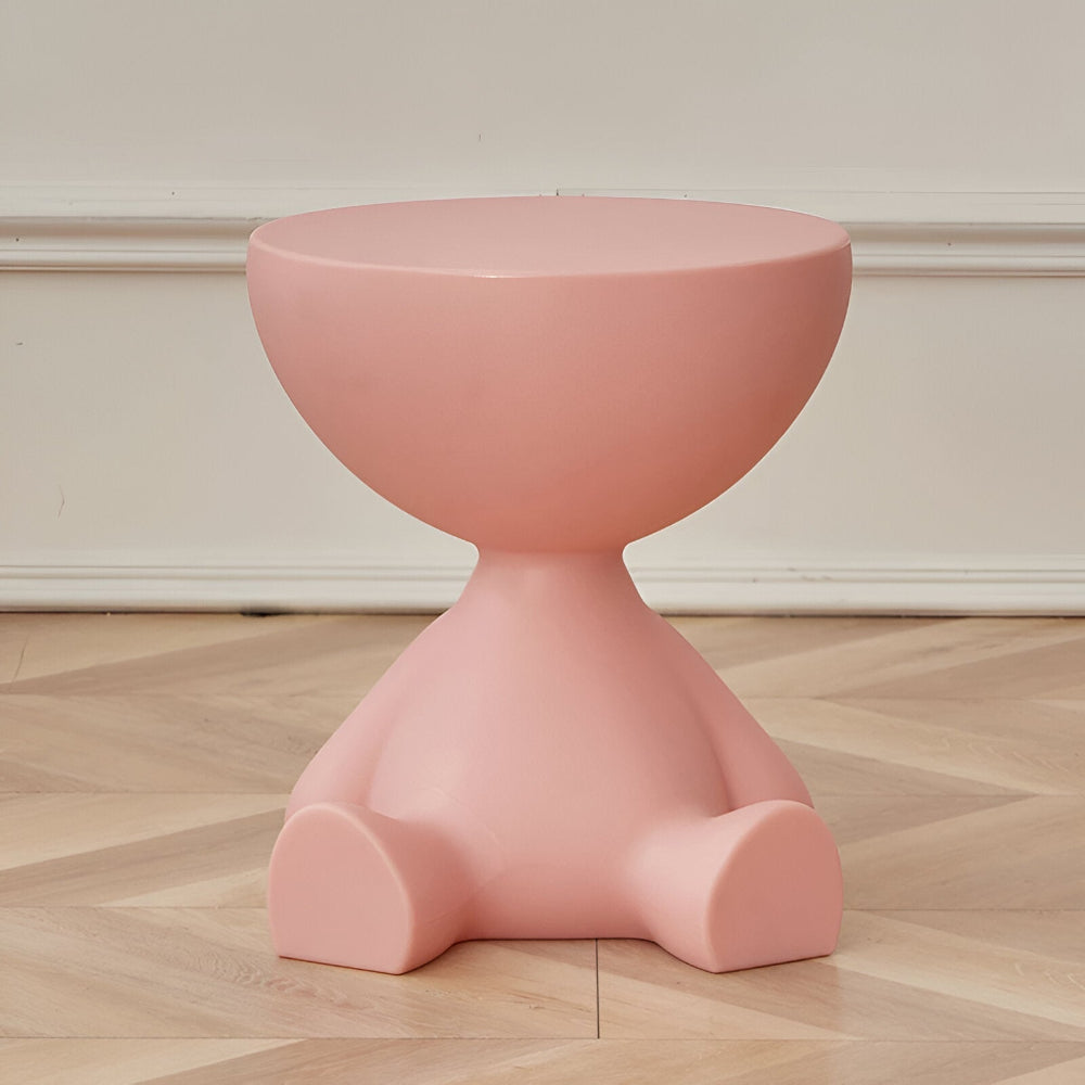 Luxurious Round Coffee Table with Geometric Base – Modern Indoor Centerpiece for Living Room and Lounge 16