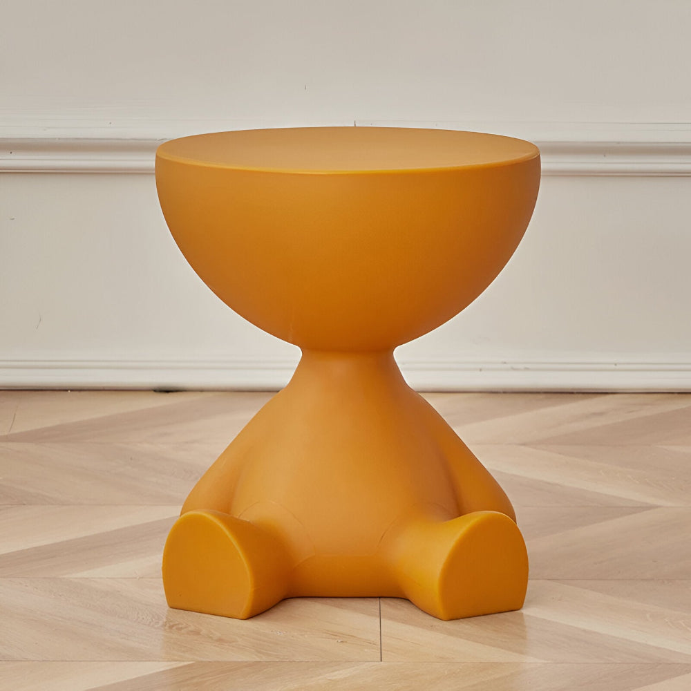 Luxurious Round Coffee Table with Geometric Base – Modern Indoor Centerpiece for Living Room and Lounge 17