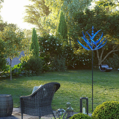 Elegant Metal Wind Spinner for Garden and Patio – Easy Installation Outdoor Décor 11