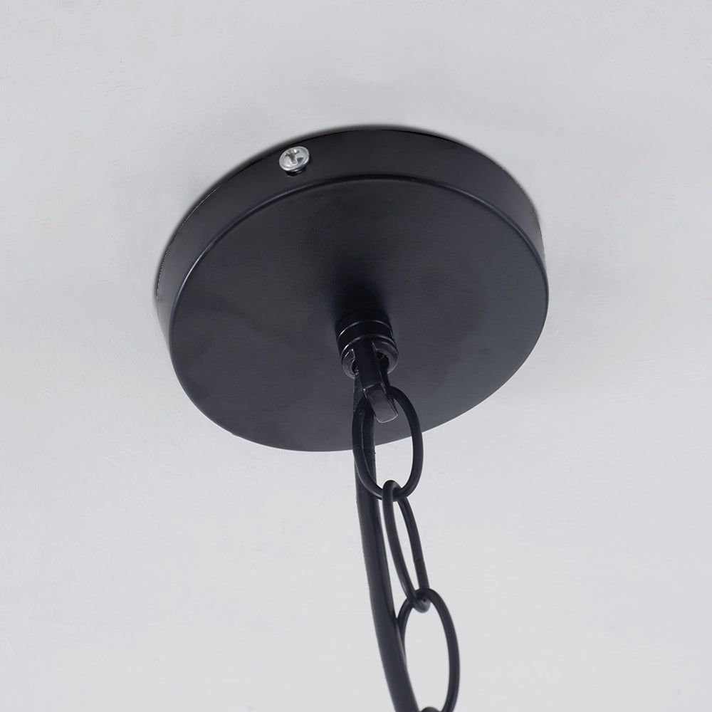 Modern Metal Pendant Light with Sculptural Design – Available in Two Sizes and Multiple Colors 6