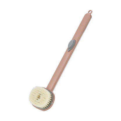 Ergonomic Bath Brush with Long Handle for Easy Body Cleaning – Soft Nylon Bristles 6