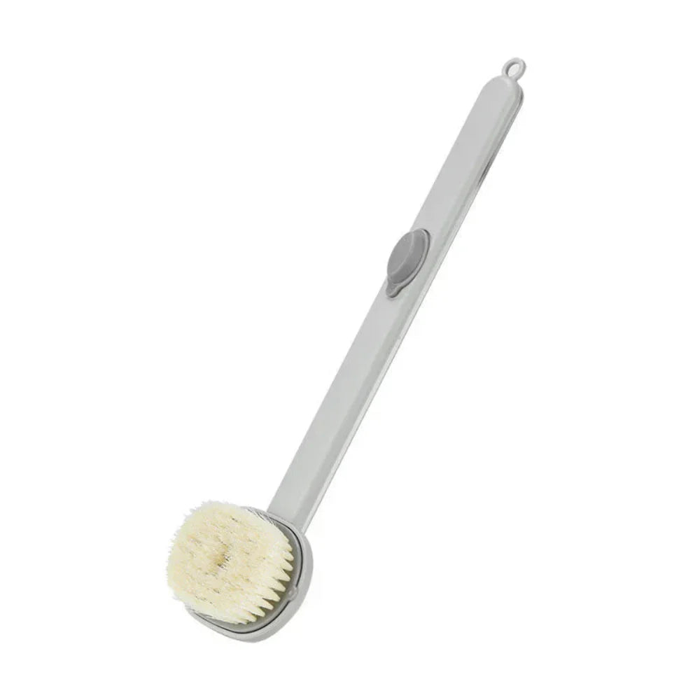 Ergonomic Bath Brush with Long Handle for Easy Body Cleaning – Soft Nylon Bristles 7