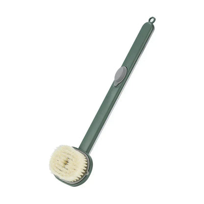 Ergonomic Bath Brush with Long Handle for Easy Body Cleaning – Soft Nylon Bristles 8
