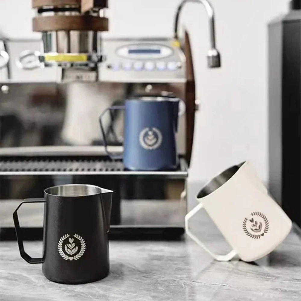 BaristaFlow - Edelstahlkanne für Kaffee & Cappuccino