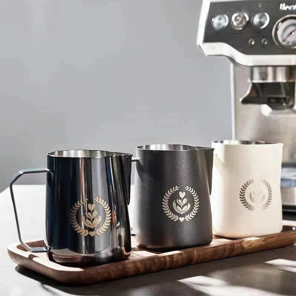BaristaFlow - Edelstahlkanne für Kaffee & Cappuccino