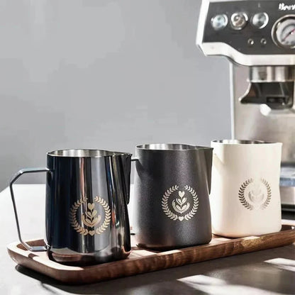BaristaFlow - Edelstahlkanne für Kaffee & Cappuccino