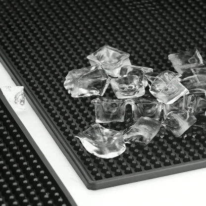 Waterproof and Heat-Resistant Rubber Coffee Mat for Barista Stations – Flexible and Easy to Clean 4