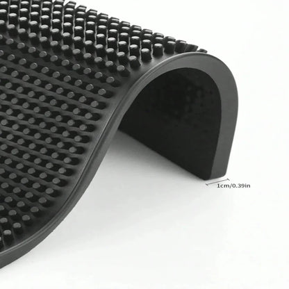 Waterproof and Heat-Resistant Rubber Coffee Mat for Barista Stations – Flexible and Easy to Clean 5