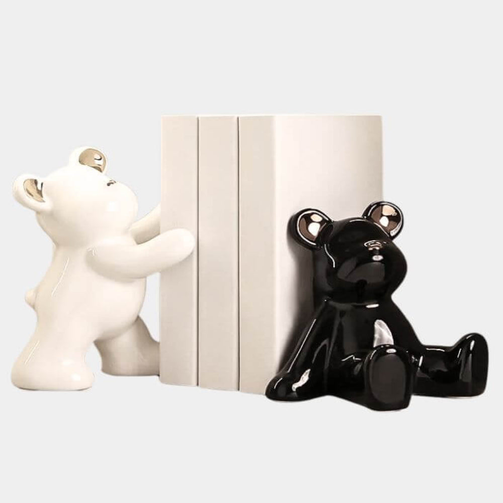 Bearlio - Teddybär-Buchstützen aus Keramik