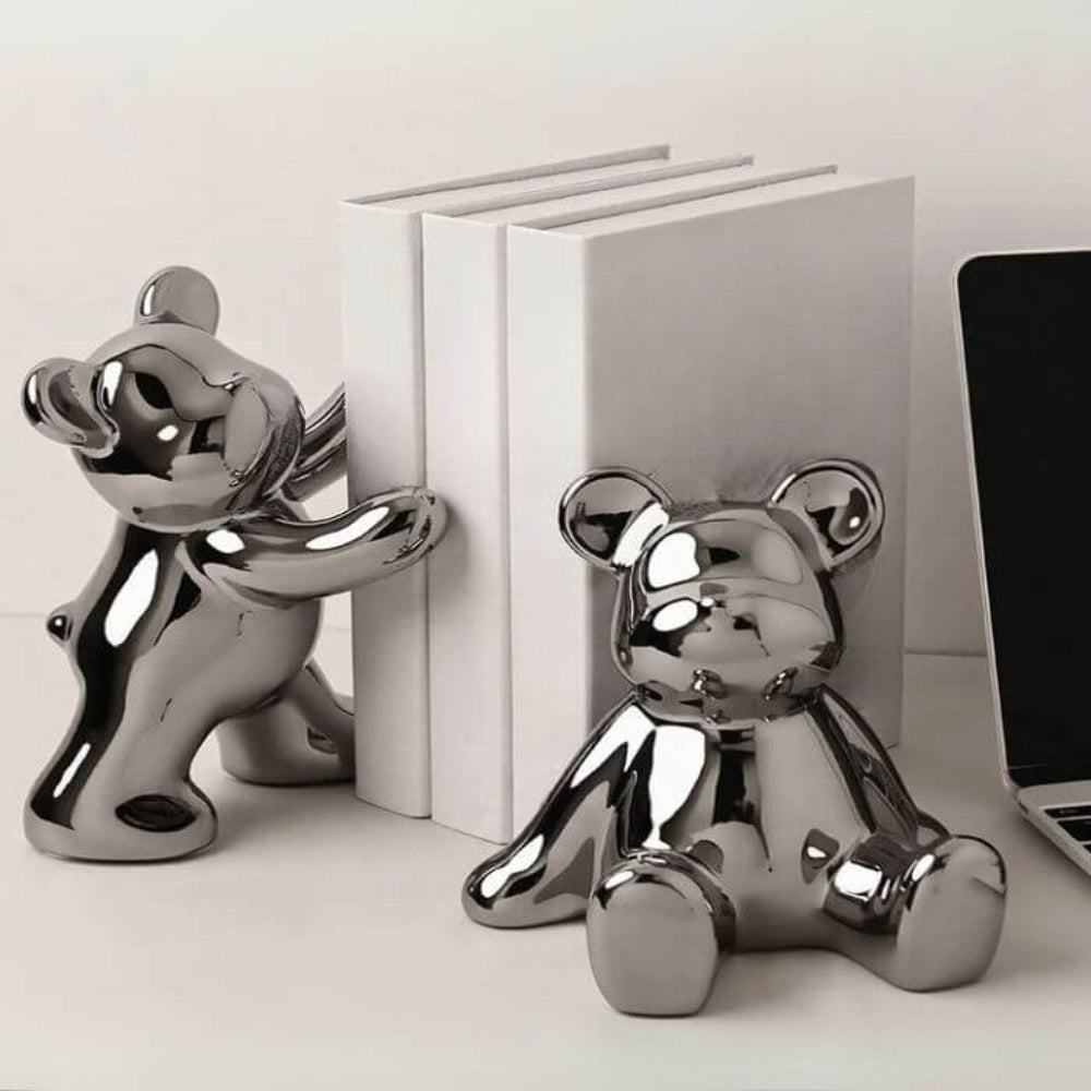 Bearlio - Teddybär-Buchstützen aus Keramik