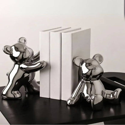 Bearlio - Teddybär-Buchstützen aus Keramik