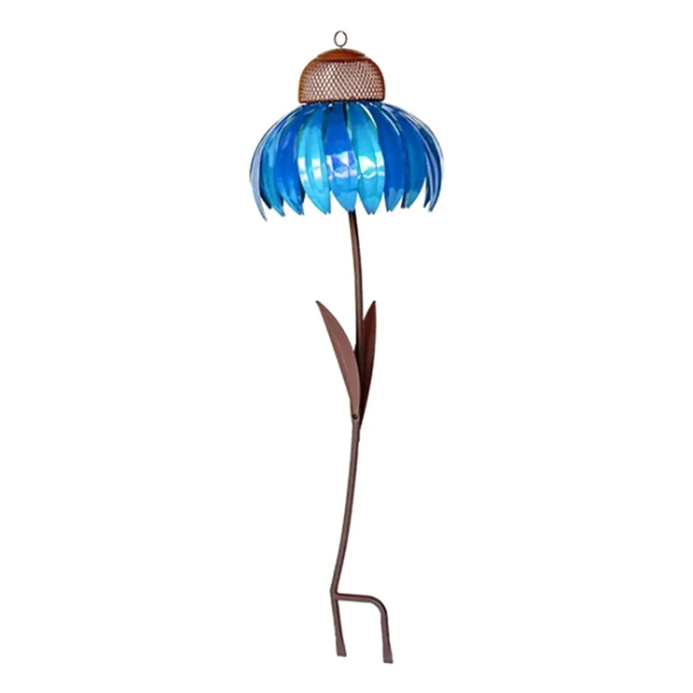 BloomFeast - Dekoratives Vogelfutterhaus in Form einer Blume