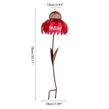 BloomFeast - Dekoratives Vogelfutterhaus in Form einer Blume