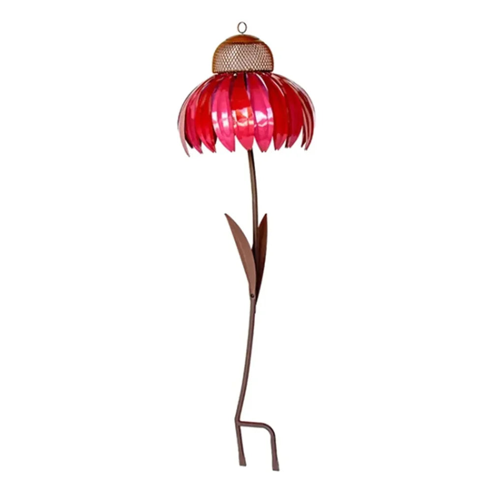 BloomFeast - Dekoratives Vogelfutterhaus in Form einer Blume