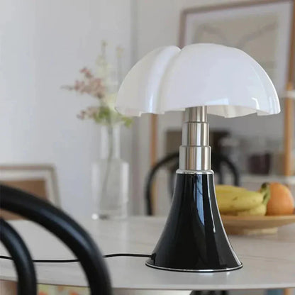 Designer Floral Table Lamp with Adjustable Height and Warm LED Light – Perfect for Bedroom and Living Room 3