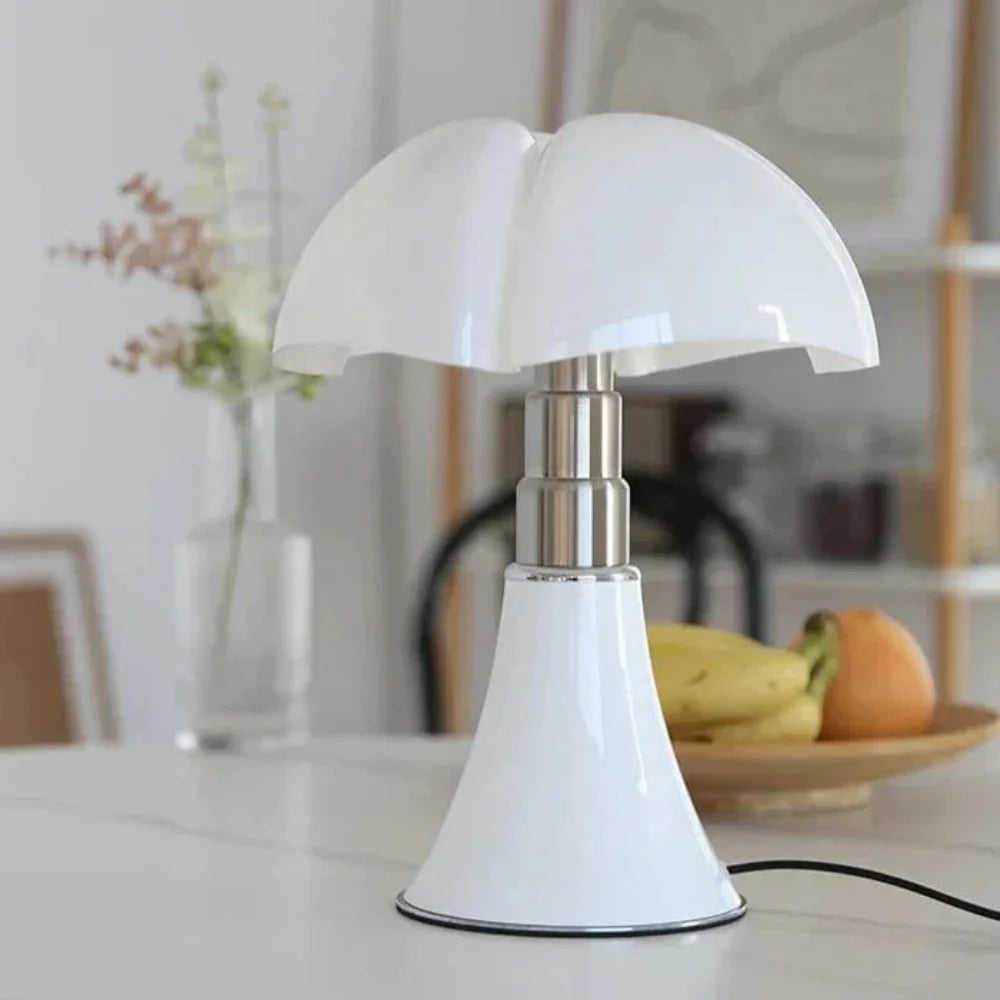 Designer Floral Table Lamp with Adjustable Height and Warm LED Light – Perfect for Bedroom and Living Room 6