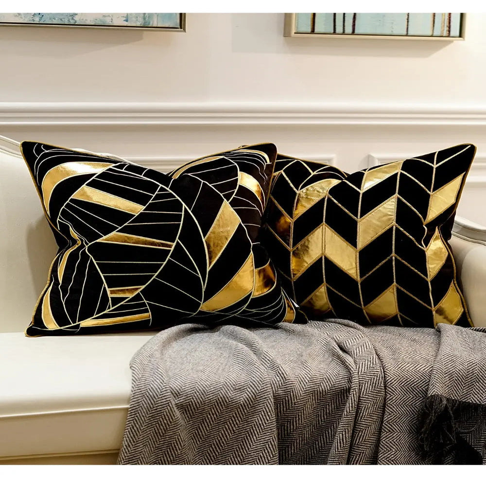 Luxurious Velvet Pillow Covers with Hidden Zipper – Soft Decorative Cushion Covers for Living Room and Bedroom 3