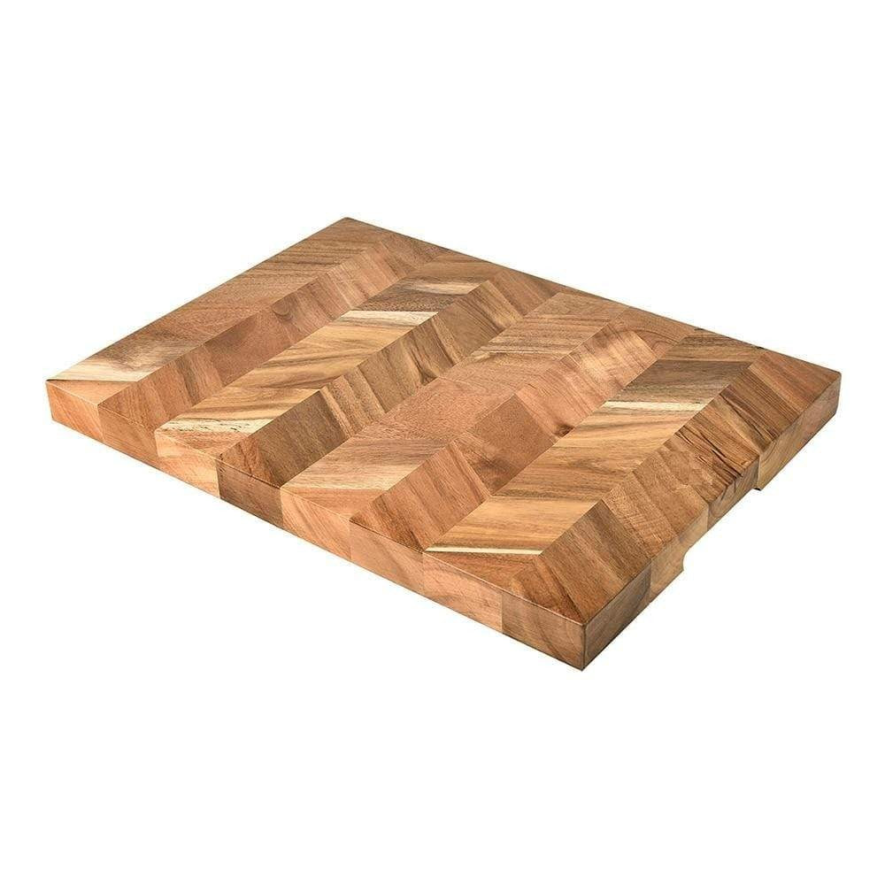 Deluxe Reversible Ash Wood Cutting Board with Non-Slip Feet and Juice Grooves – Large Chopping Board for Meat and Cheese 5