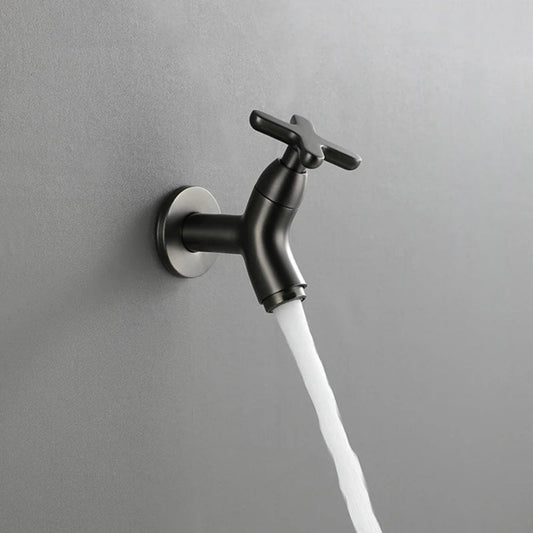 Wall-Mounted Brass Cold Water Faucet with 360° Swivel Spout – Durable and Stylish Design 1