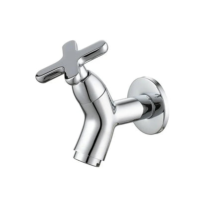 Wall-Mounted Brass Cold Water Faucet with 360° Swivel Spout – Durable and Stylish Design 10