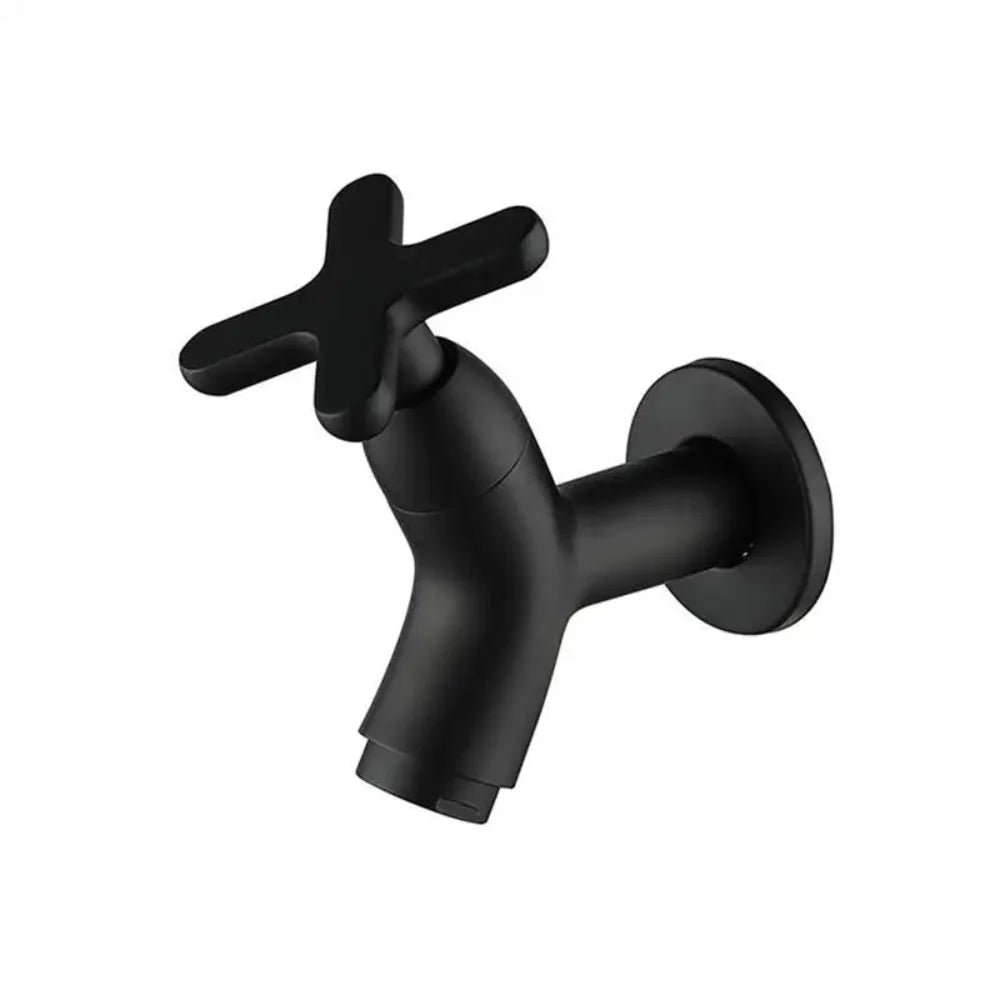 Wall-Mounted Brass Cold Water Faucet with 360° Swivel Spout – Durable and Stylish Design 5