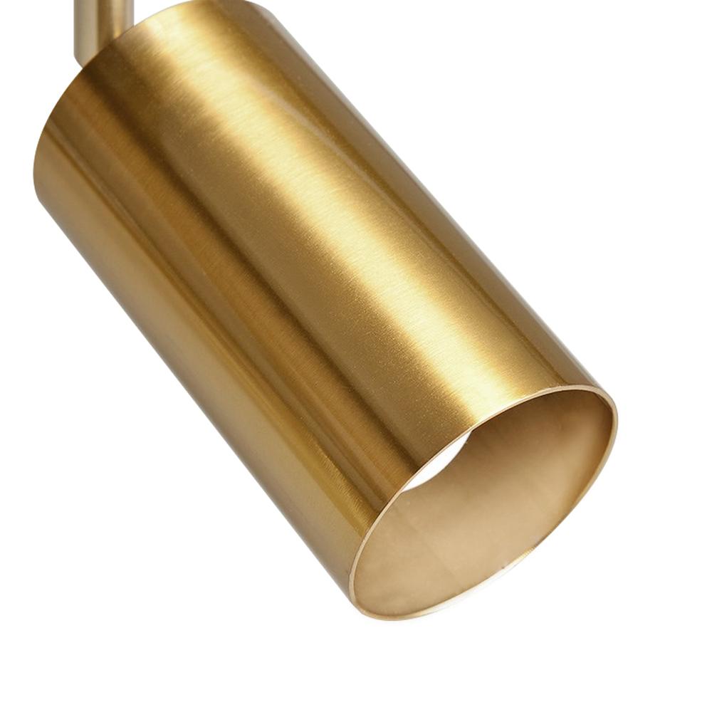 Brass Ceiling Spotlight with Adjustable Brass Head – GU10 Compatible Accent Light 10
