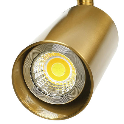 Brass Ceiling Spotlight with Adjustable Brass Head – GU10 Compatible Accent Light 8
