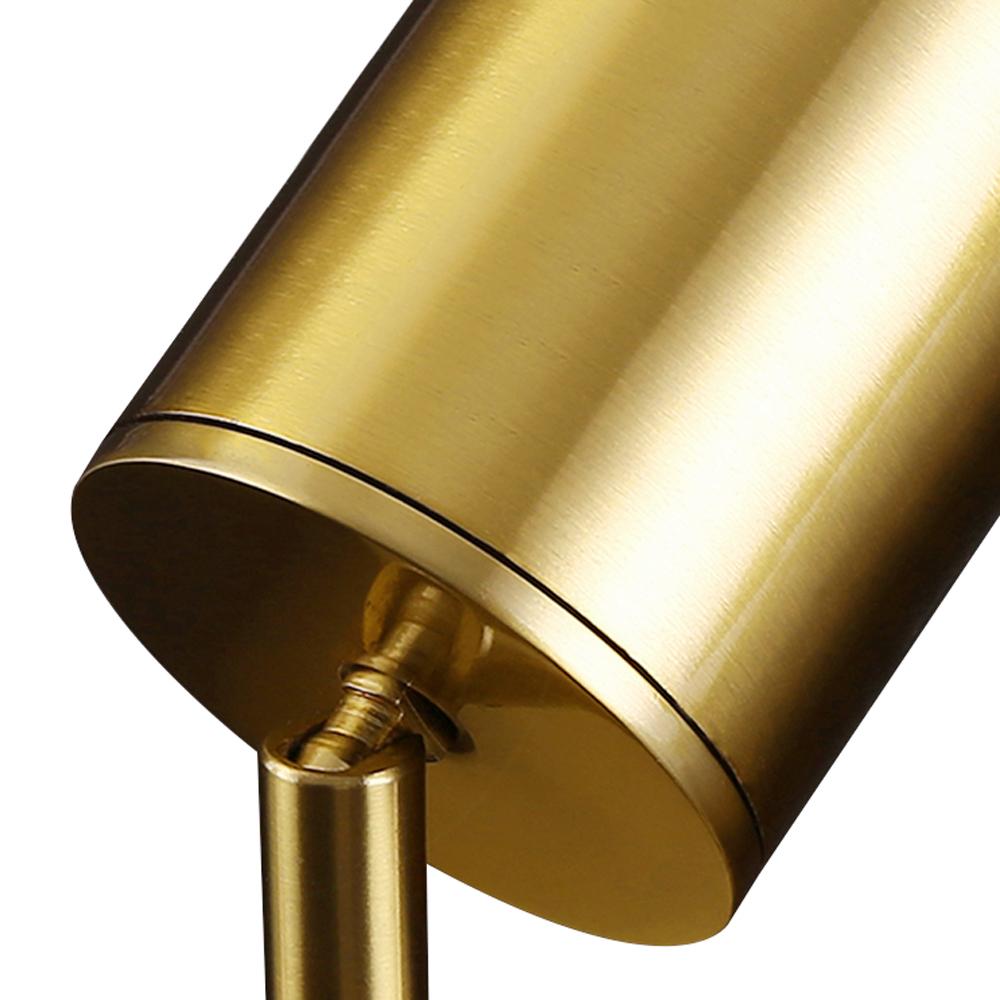 Brass Ceiling Spotlight with Adjustable Brass Head – GU10 Compatible Accent Light 9