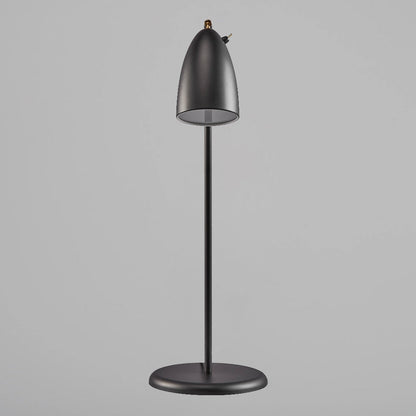Slim Scandinavian Table Lamp with Adjustable Brass Shade – 66 cm Height, GU10 Compatible 4