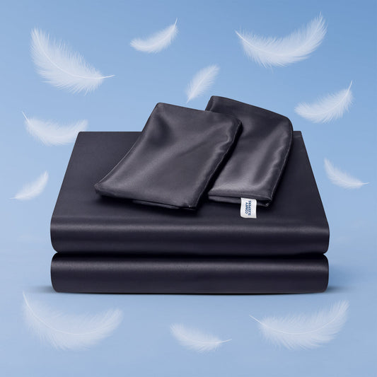 Breathable and Smooth Bed Sheet Set - Soft, Cool, and Durable Bedding for Comfortable Sleep 1
