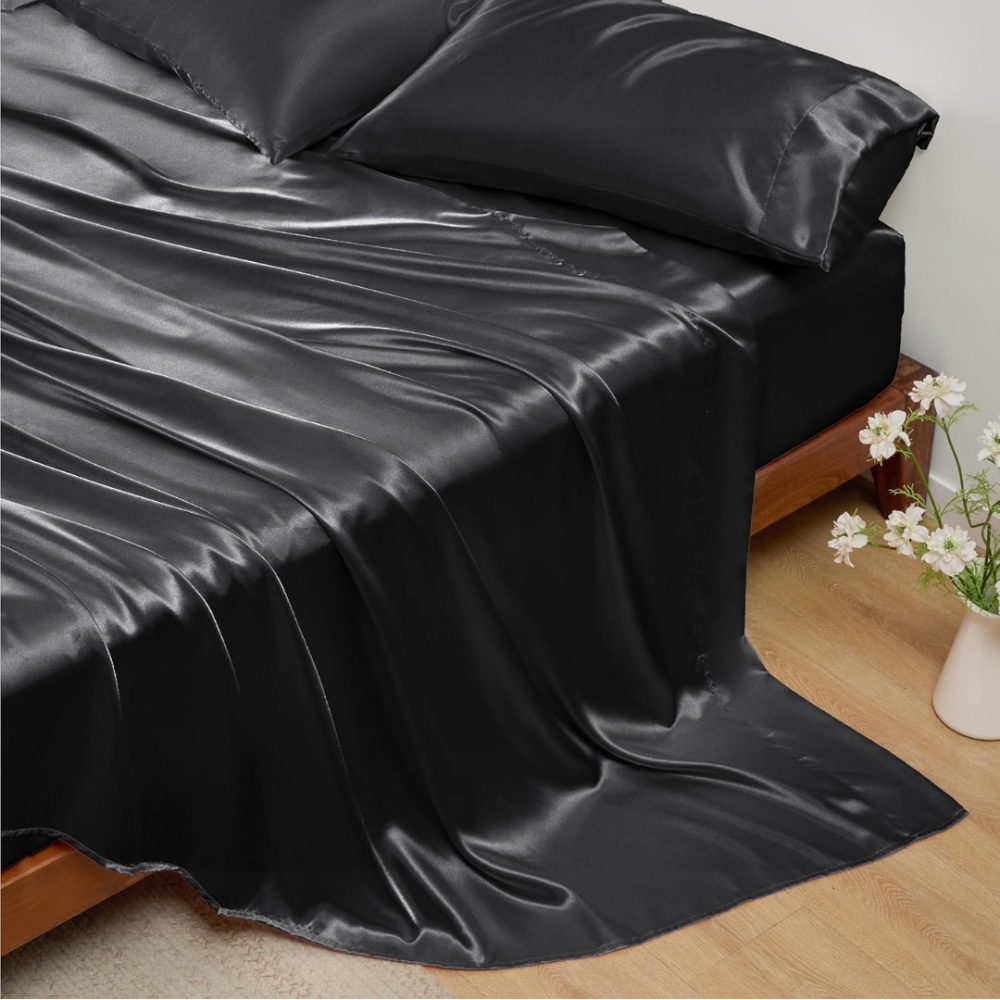 Breathable and Smooth Bed Sheet Set - Soft, Cool, and Durable Bedding for Comfortable Sleep 2