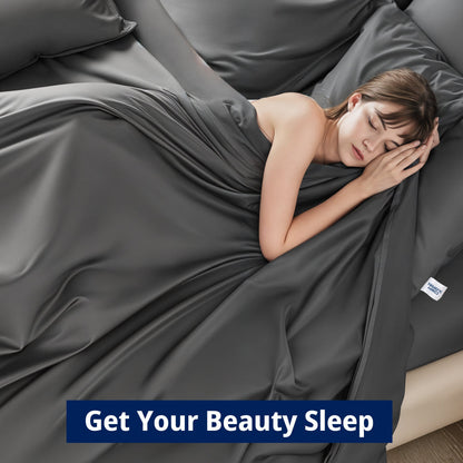 Breathable and Smooth Bed Sheet Set - Soft, Cool, and Durable Bedding for Comfortable Sleep 3