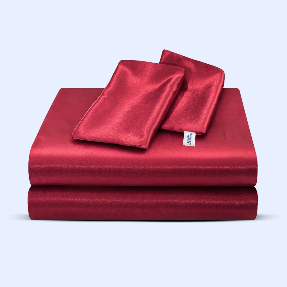 Breathable and Smooth Bed Sheet Set - Soft, Cool, and Durable Bedding for Comfortable Sleep 5