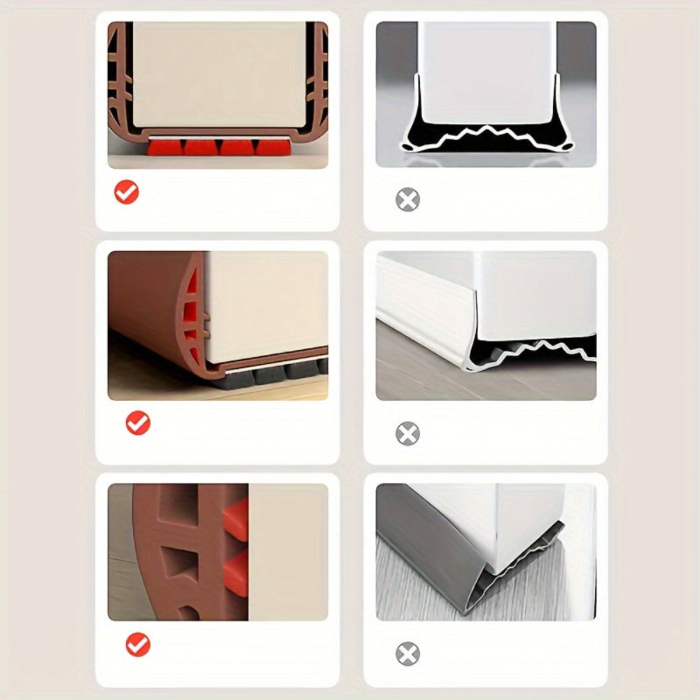 Extra Large Draft Stopper for Doors and Windows - Non-Slip, Weather-Resistant Design 11