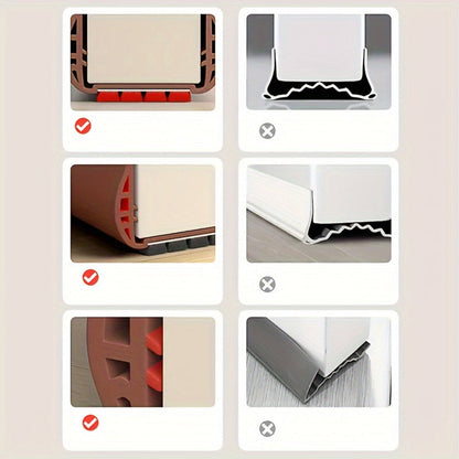 Extra Large Draft Stopper for Doors and Windows - Non-Slip, Weather-Resistant Design 11