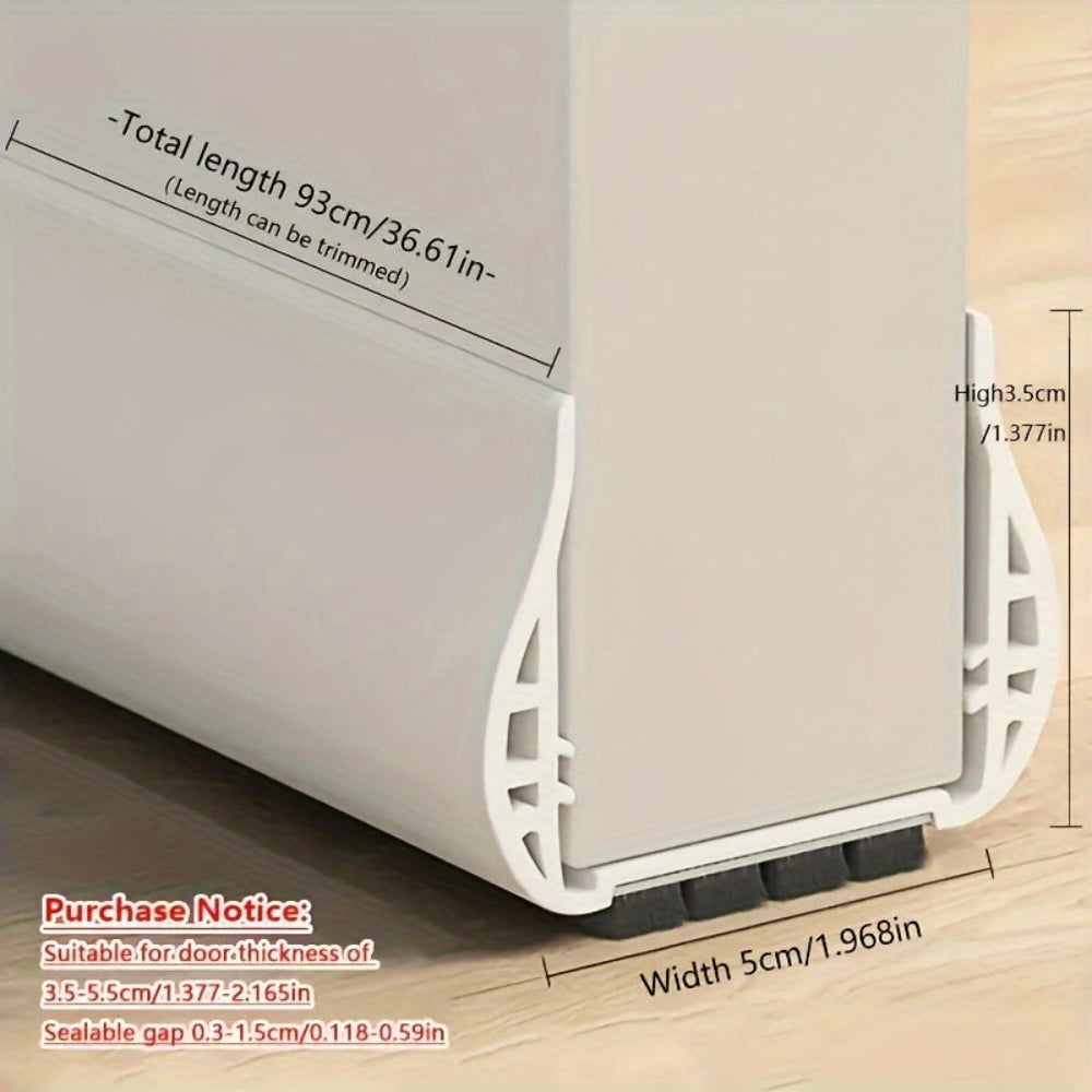 Extra Large Draft Stopper for Doors and Windows - Non-Slip, Weather-Resistant Design 2