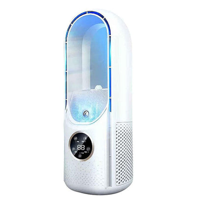 Portable Blade-Free Air Cooler with USB Power and Built-in Timer – Ideal for Home and Office 11