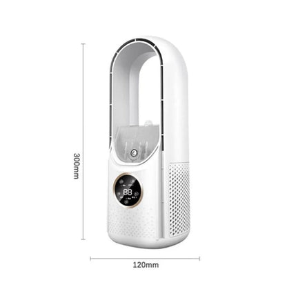 Portable Blade-Free Air Cooler with USB Power and Built-in Timer – Ideal for Home and Office 12