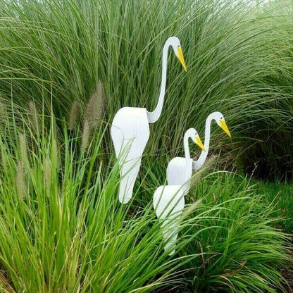 Metal Bird Spinner Garden Sculpture – Weather-Resistant Outdoor Decor for Patios and Gardens 4