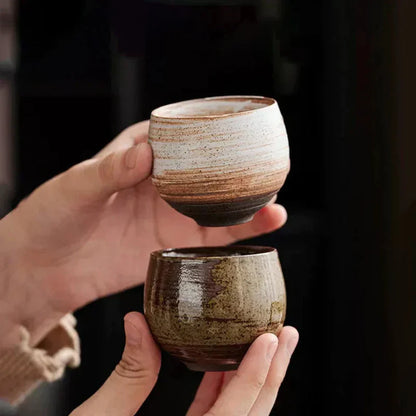 Handcrafted Ceramic Espresso Cups – Unique Design, Perfect for Espresso and Macchiato 1