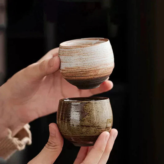 Handcrafted Ceramic Espresso Cups – Unique Design, Perfect for Espresso and Macchiato 1