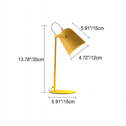 Modern Rotating Table Lamp with Adjustable Shade – Eye-Friendly Lighting Solution for Reading and Studying 9