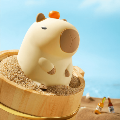 Soft Silicone Capybara Night Light for Kids – Rechargeable, Adjustable Brightness, and Portable 5